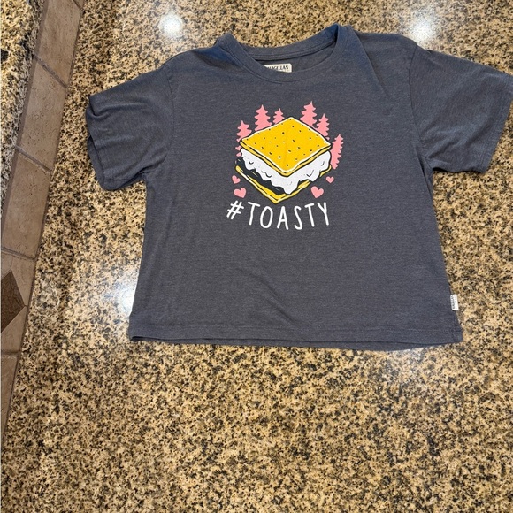 Magellan Girls Gray Toasty T-Shirt Size XL - Picture 1 of 4